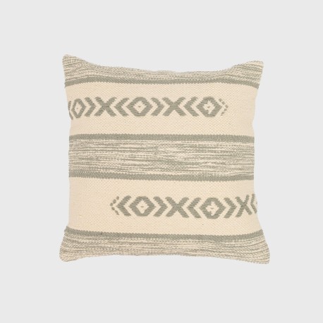 Cojín cuadrante algodón Burton 45x45 - funda + relleno cojines-decorativos