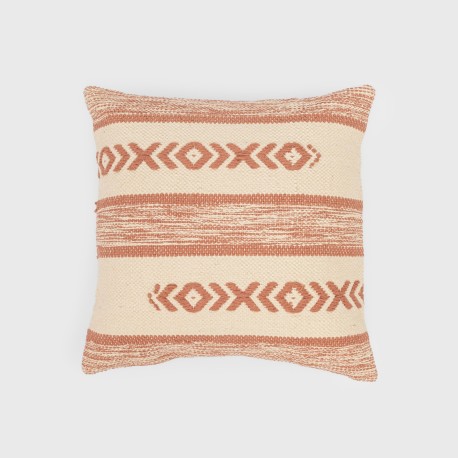 Cojín cuadrante algodón Burton 45x45 - funda + relleno cojines-decorativos