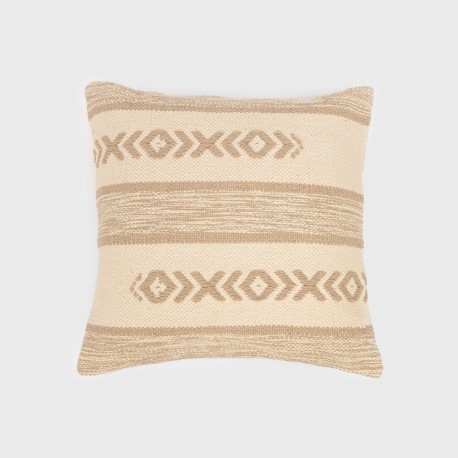 Cojín cuadrante algodón Burton 45x45 - funda + relleno cojines-decorativos