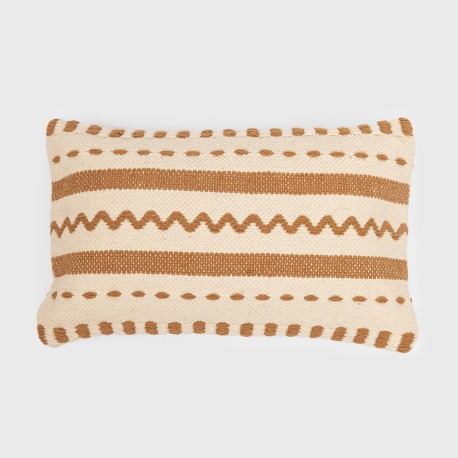 Cojín rectangular algodón Leito 30x50 - funda + relleno cojines-rectangulares