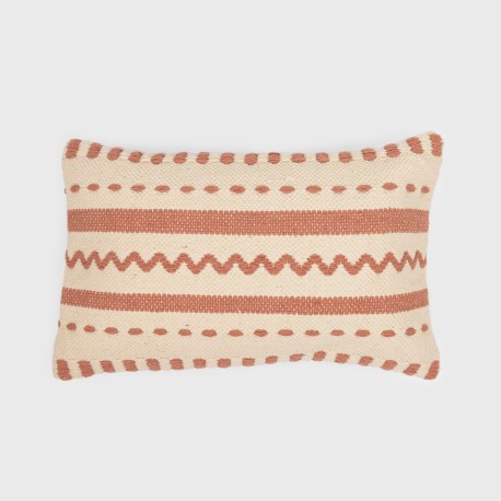 Cojín rectangular algodón Leito 30x50 - funda + relleno cojines-rectangulares