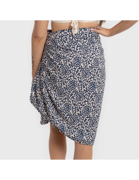 Pack Toalla Pareo + Bolso Aladero azul playa