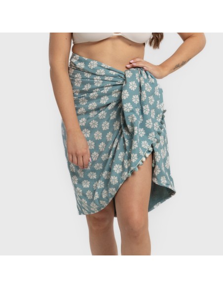 Pack Toalla Pareo + Bolso Albena agua marina playa