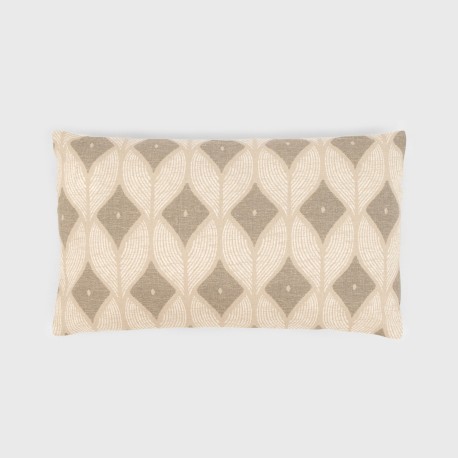 Cojín rectangular antimanchas 30x50 Cabot liso - funda + relleno cojines-rectangulares