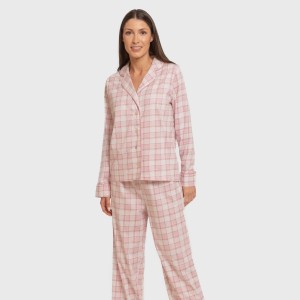 Pijama largo camisero...