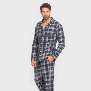 Pijama largo camisero... 2