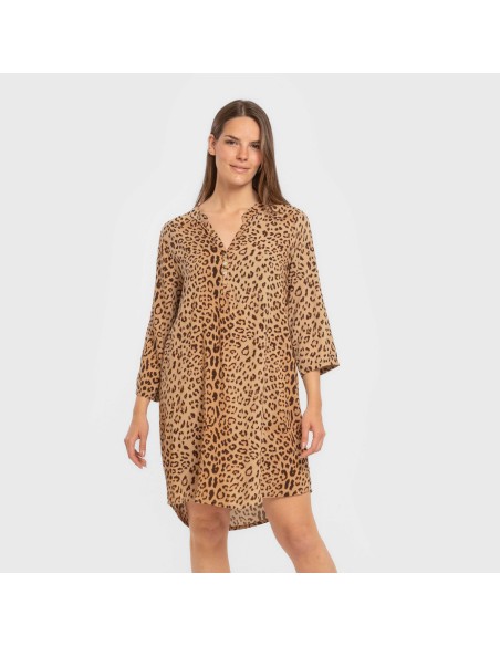 Camisola viscosa Leo vestidos-y-blusones-mujer