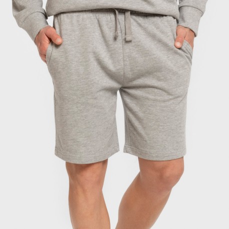 Pantalón corto básico deportivo hombre liso ropa-deporte-hombre