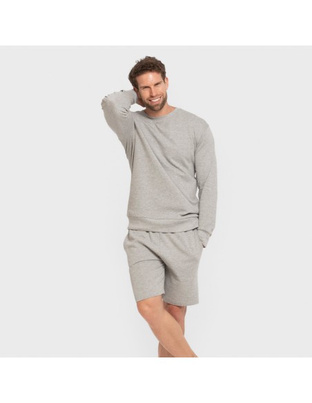 Pantalón corto básico deportivo hombre liso ropa-deporte-hombre