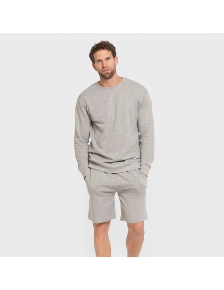 Pantalón corto básico deportivo hombre liso ropa-deporte-hombre
