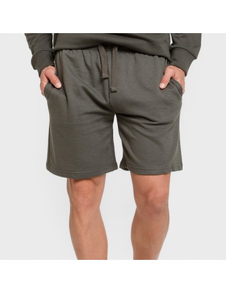 Pantalón corto básico deportivo hombre liso ropa-deporte-hombre