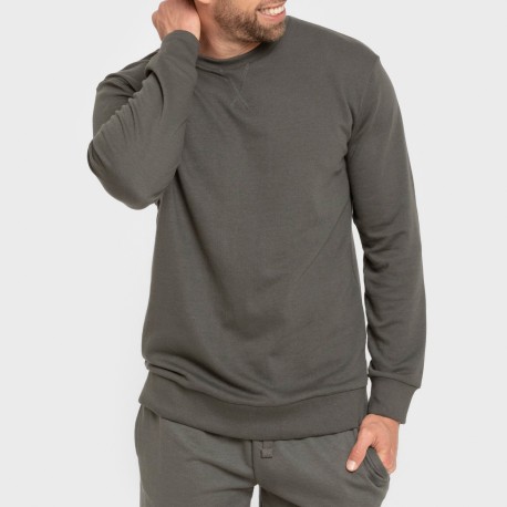 Sudadera basica deportiva hombre ropa-deporte-hombre
