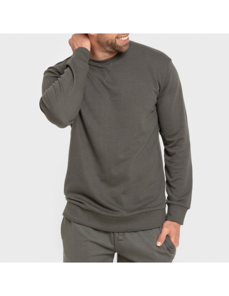 Sudadera basica deportiva hombre ropa-deporte-hombre