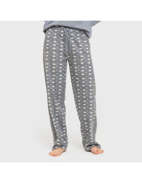 Pijama largo algodón Ocean indigo pijamas-largos-de-mujer