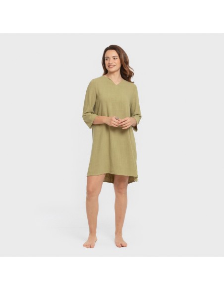 Camisola lino mujer lisa camisola-lino-mujer-lisa