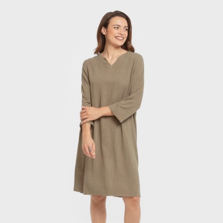Camisola lino mujer lisa camisola-lino-mujer-lisa