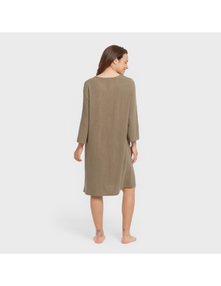 Camisola lino mujer lisa camisola-lino-mujer-lisa
