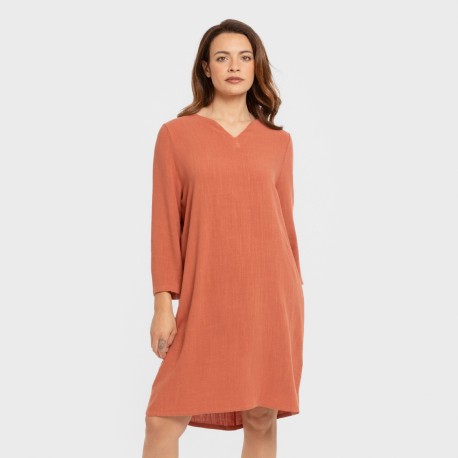 Camisola lino mujer lisa camisola-lino-mujer-lisa