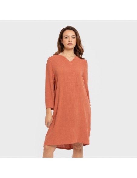 Camisola lino mujer lisa camisola-lino-mujer-lisa