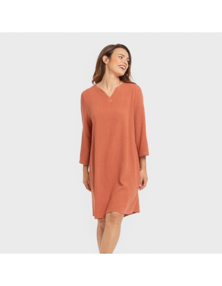 Camisola lino mujer lisa camisola-lino-mujer-lisa