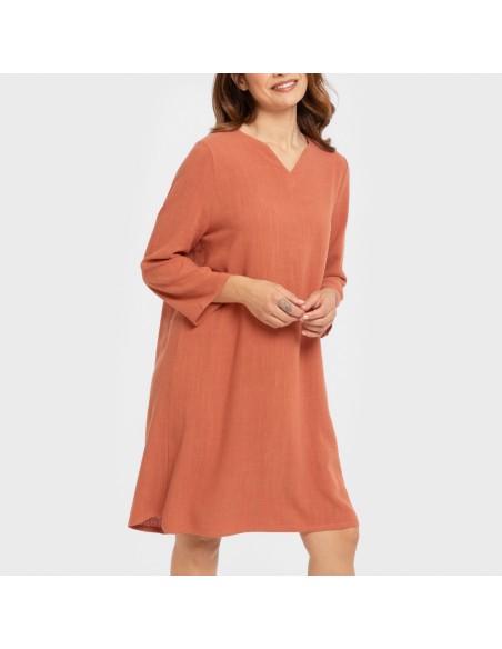 Camisola lino mujer lisa camisola-lino-mujer-lisa