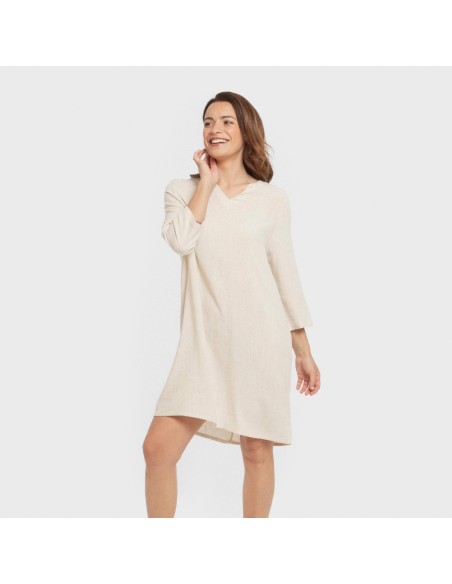 Camisola lino mujer lisa camisola-lino-mujer-lisa