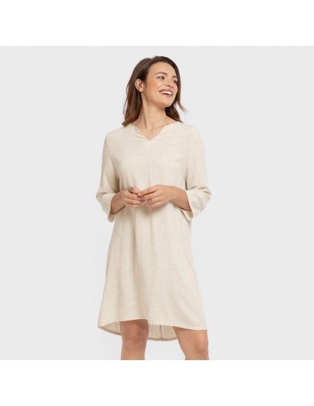 Camisola lino mujer lisa camisola-lino-mujer-lisa
