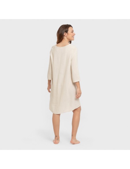 Camisola lino mujer lisa camisola-lino-mujer-lisa