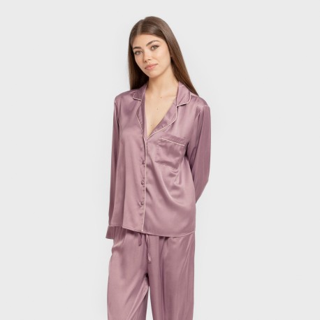 Pijama largo mujer Saten Friday pijamas-largos-de-mujer