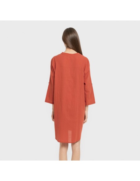 Camisola algodón lisa vestidos-y-blusones-mujer