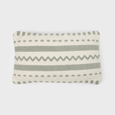 Cojín rectangular algodón Leito 30x50 - funda + relleno cojines-rectangulares