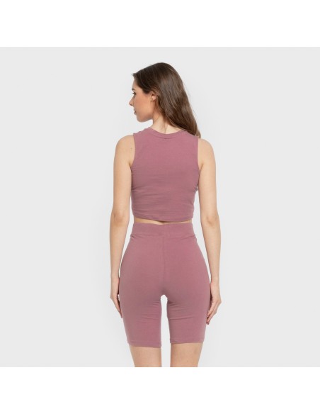 Legging corto algodón deportivo liso ropa-deporte-mujer