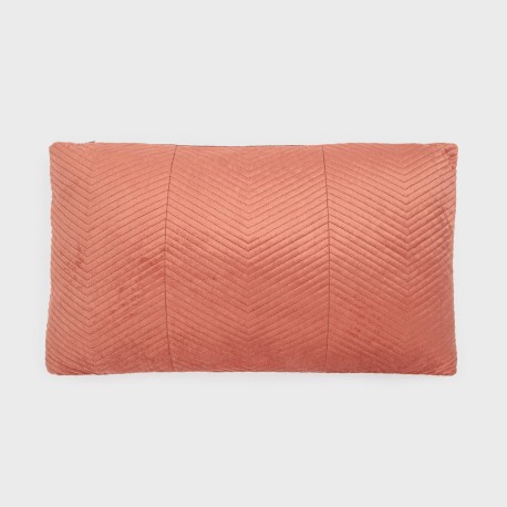 Cojín rectangular 30x50 New Hungria terciopelo liso - funda + relleno rectangular-lisos