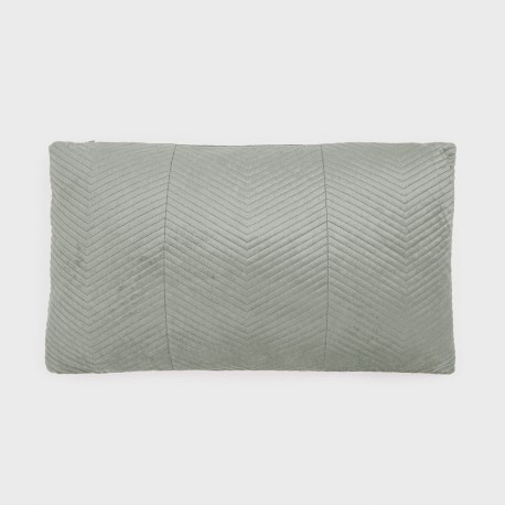 Cojín rectangular 30x50 New Hungria terciopelo liso - funda + relleno rectangular-lisos