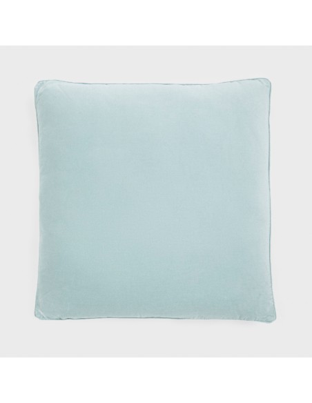 Cojín cuadrante terciopelo algodón liso - funda + relleno cojines-decorativos-lisos