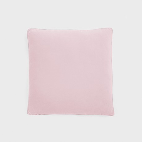 Cojín cuadrante terciopelo algodón liso - funda + relleno cojines-decorativos-lisos