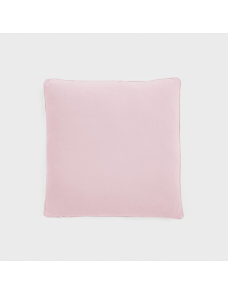 Cojín cuadrante terciopelo algodón liso - funda + relleno cojines-decorativos-lisos