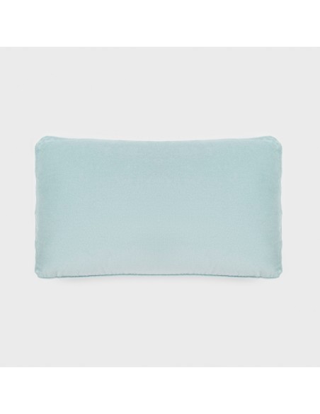 Cojín rectangular 30x50 terciopelo algodón liso - funda + relleno cojines