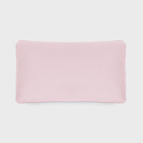 Cojín rectangular 30x50 terciopelo algodón liso - funda + relleno cojines