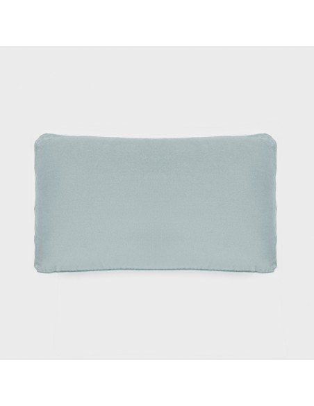 Cojín rectangular 30x50 terciopelo algodón liso - funda + relleno cojines