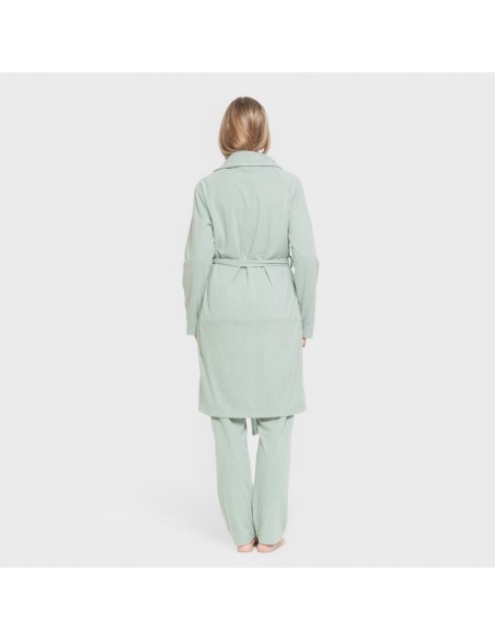 Bata canalé Raya ancha lisa batas-mujer