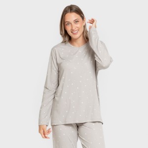 Pijama largo mujer soft...