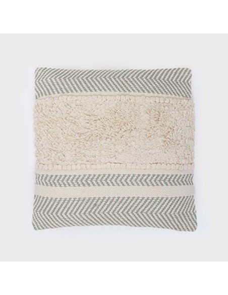 Cojín cuadrante algodón Danke 45x45 - funda + relleno cojines-decorativos