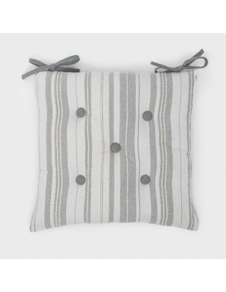 Cojín plancheta Raya Selva 45x45 - funda + relleno cojines-sillas