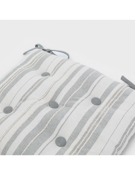 Cojín plancheta Raya Selva 45x45 - funda + relleno cojines-sillas