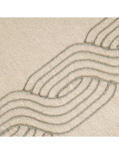 Alfombra algodón Verso verde seco alfombras