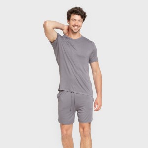 Pijama corto viscosa hombre... 2