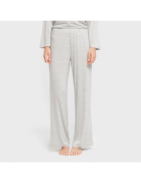 Pijama largo viscosa mujer liso pijamas-largos-de-mujer