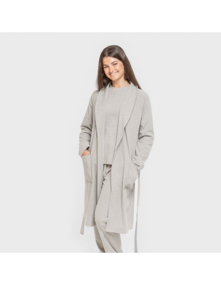 Bata canalé Raya ancha lisa batas-mujer