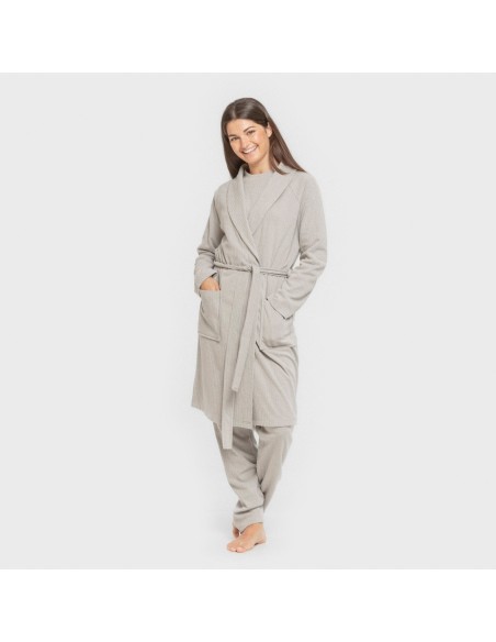 Bata canalé Raya ancha lisa batas-mujer